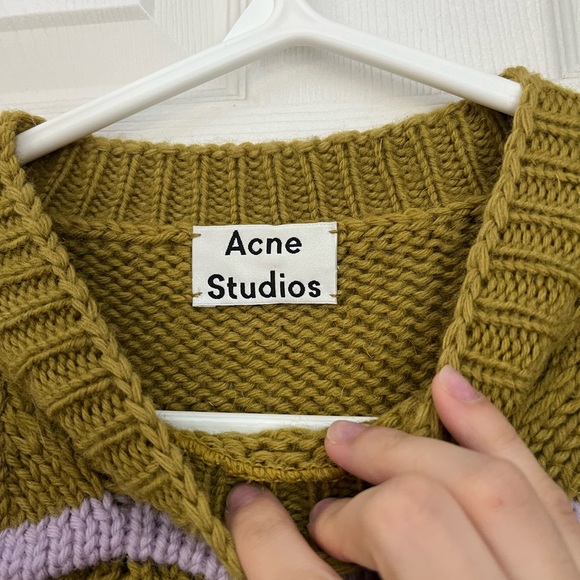 Acne Studios Knit Wool Sweater - Picture 5 of 8